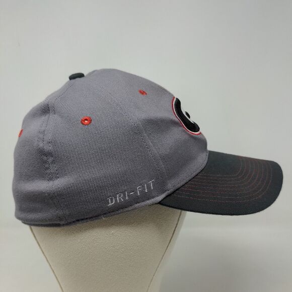 Nike Legacy91 Dri Fit Men's Fitted Hat Gray OSFM Embroidered G Logo - Picture 4 of 8